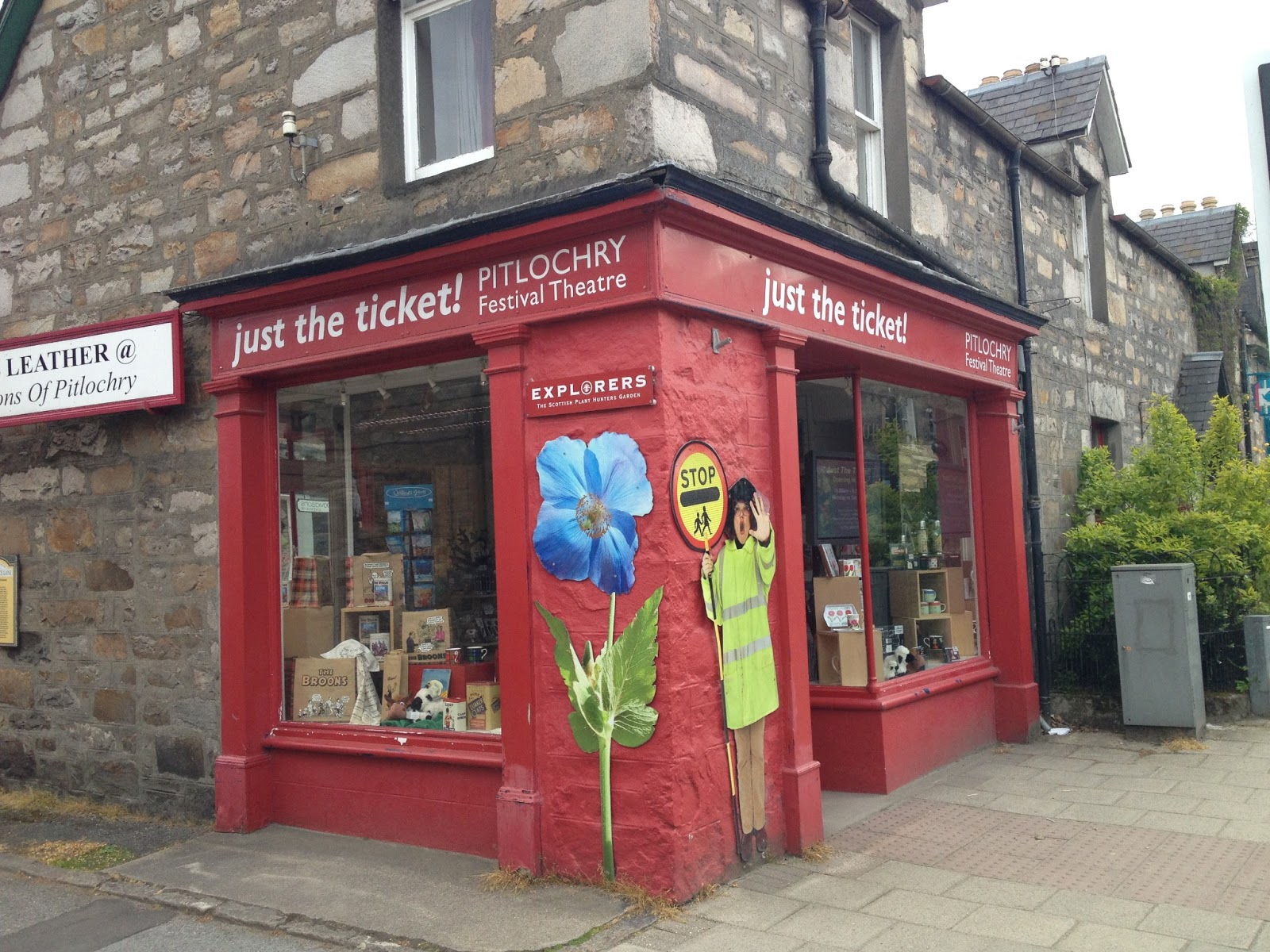 Craigatin House and Courtyard Pitlochry Scotland SHOPPING IN PITLOCHRY